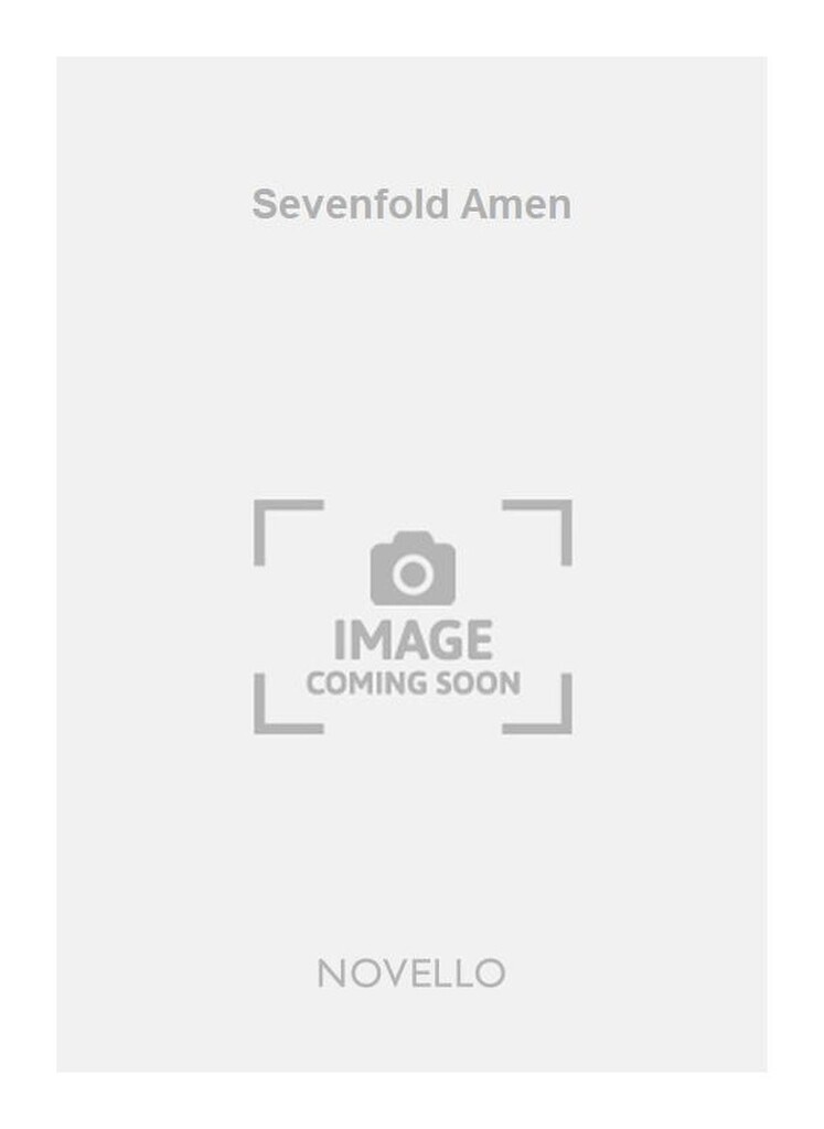 Sevenfold Amen Satbb/Organ